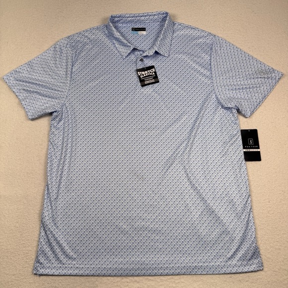 PGA Tour ProSeries Golf Polo Mens XXL Performance Wicking Stretch Shirt - Picture 2 of 10